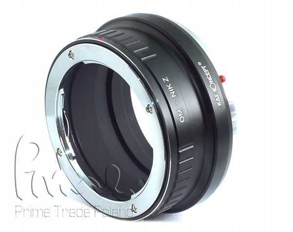 Adapter Olympus OM na NIKON-Z K&F Concept jakość ma znaczenie!