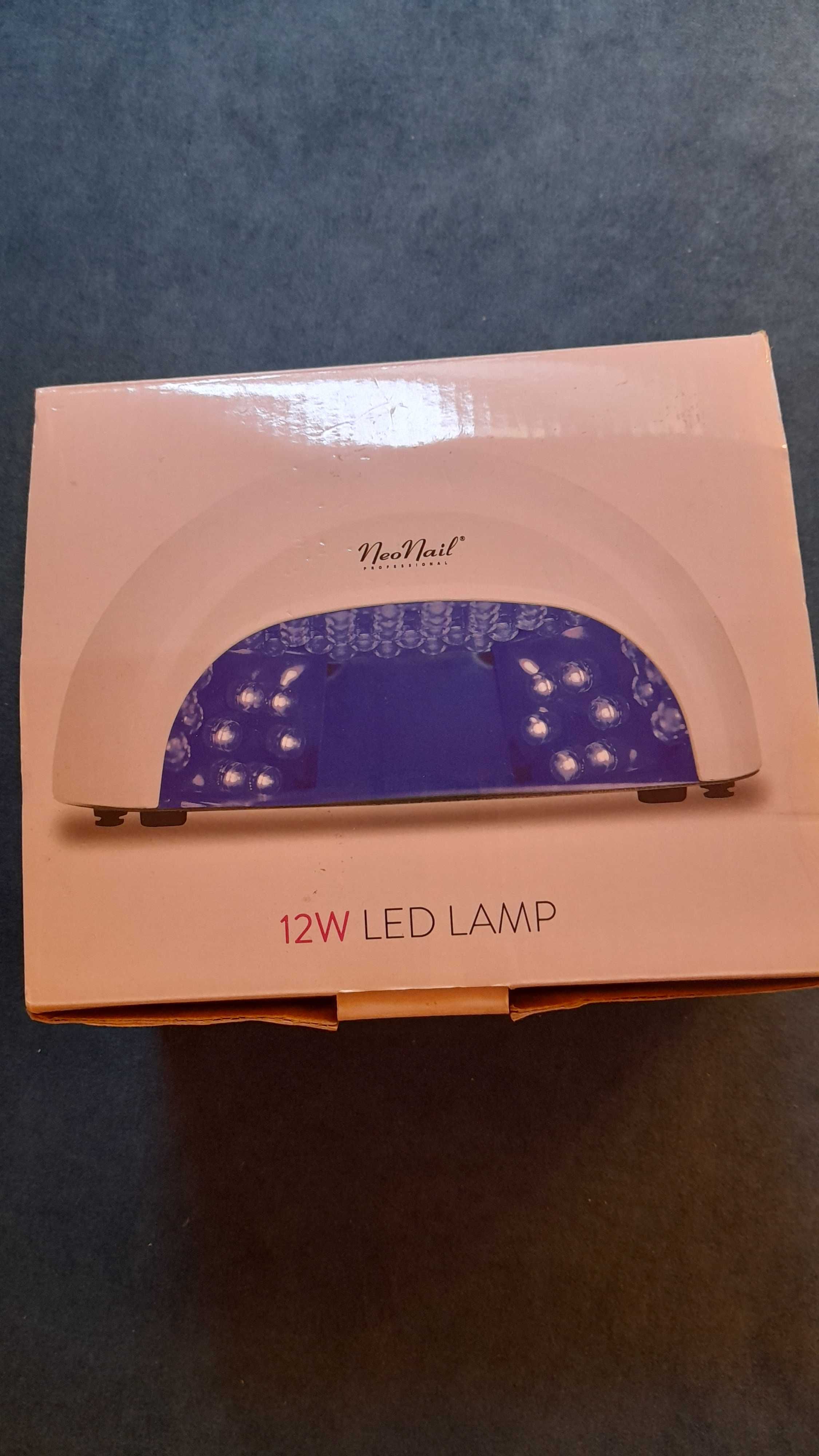 Lampa UV NeoNail, 12w, pojedyncze plamy z lakieru