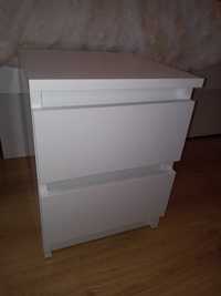 szafka nocna biała mat szuflady