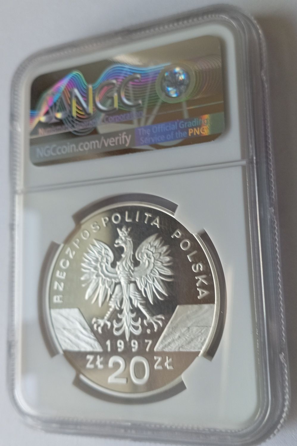 20 zł Jelonek Rogacz NGC PF 70