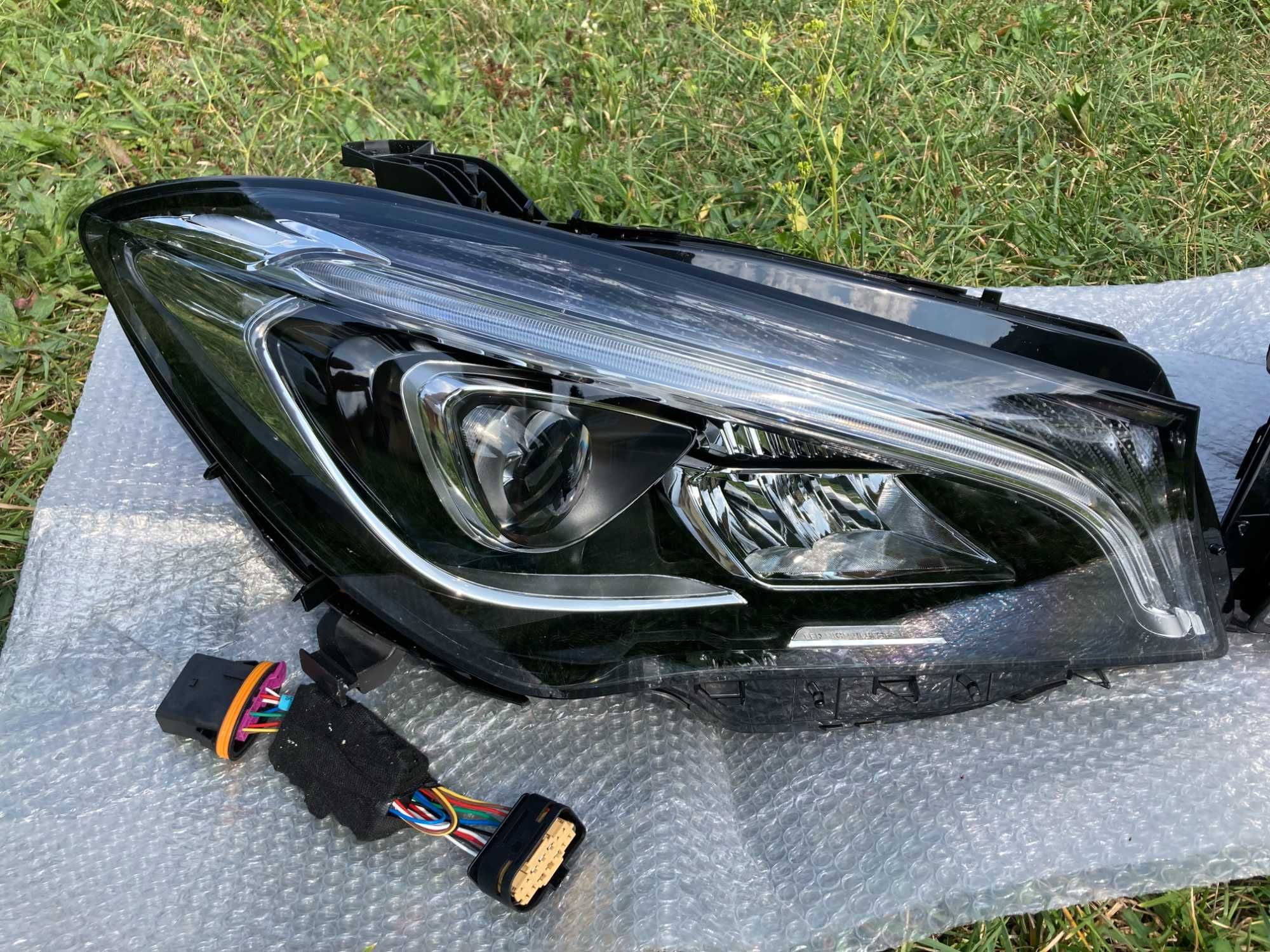 Фары Full Led LCI апгрейд c XenonLCI MBenz CLA-ClassW117 LCI 17-19год.