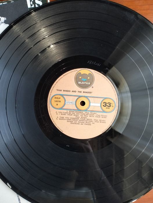 Disco de vinil LP Pam Windo and The Shades