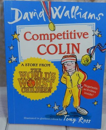 книга на английском языке юмор сатира david walliams competitive colin