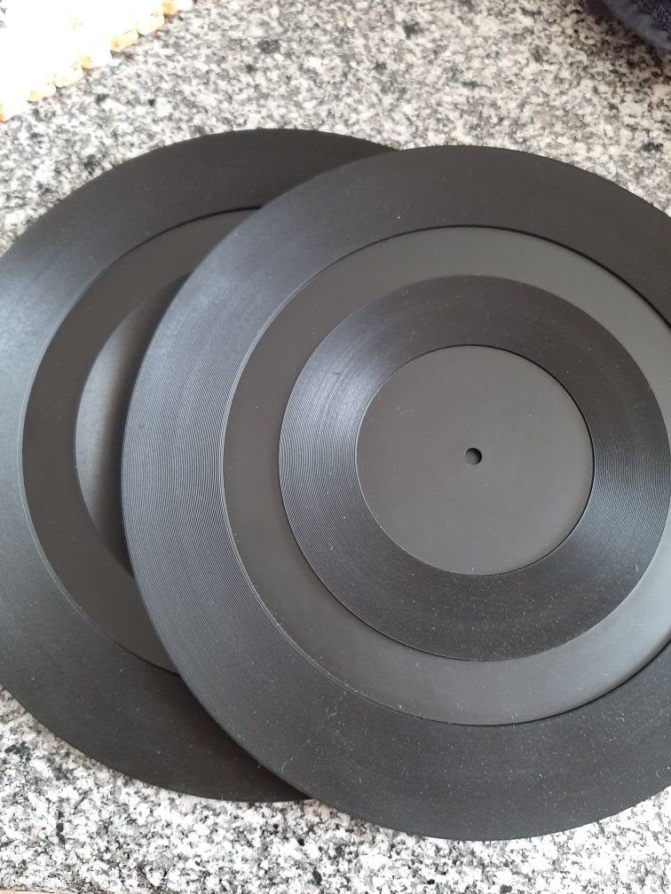 Vendo Slipmats como novos mais utilitários giradiscos