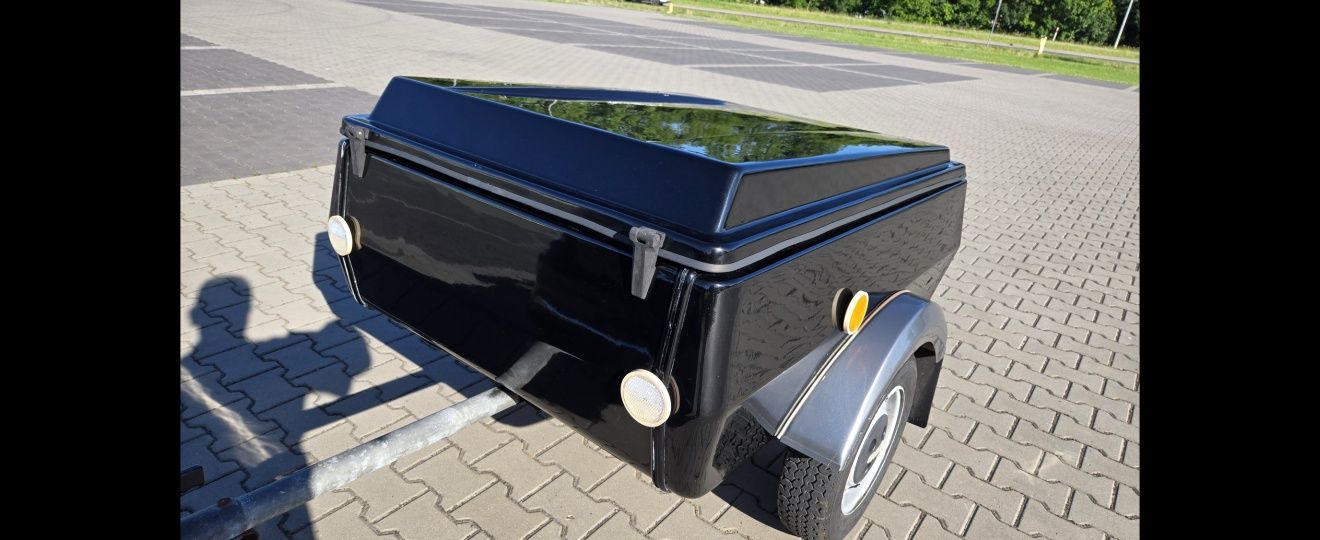 Czarny metallic elegancki Niewiadów N250C jak nowy.