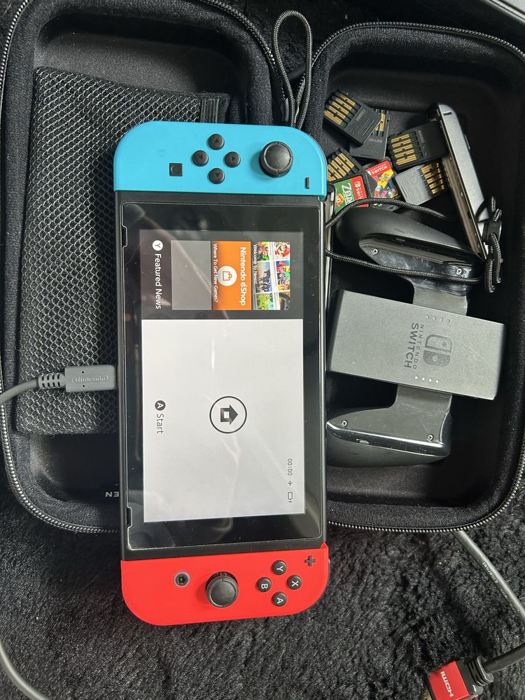 NINTENDO switch- jak nowe !!!