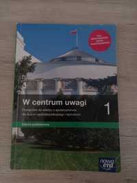 Podręcznik do wosu "W centrum uwagi" do klasy 1