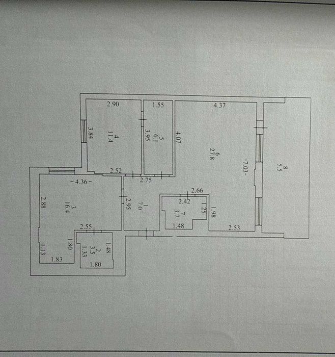 ЖК Ютландія2 Євро3к квартира 81.4м2 + 19м2 тераса Наповнення White Box