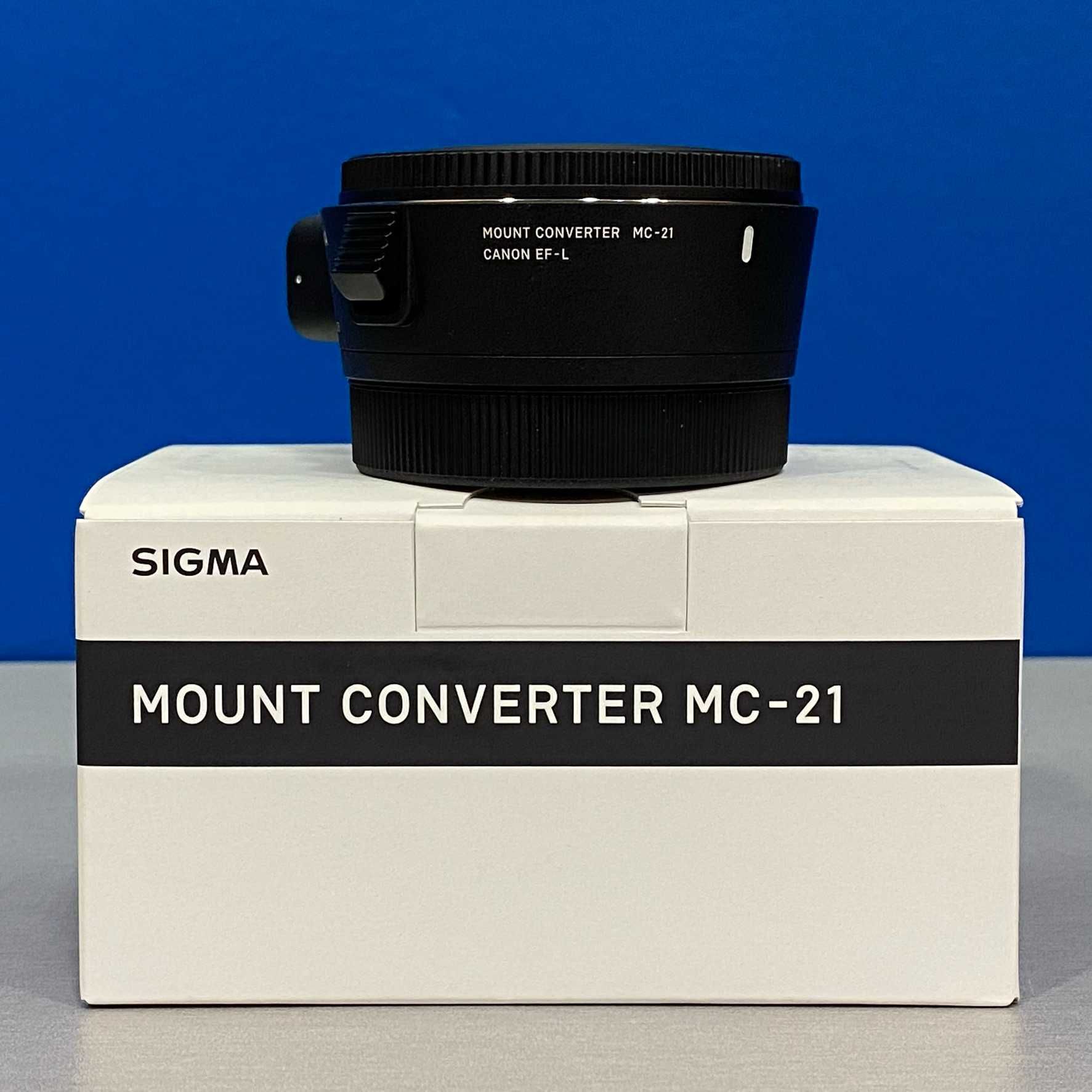 Adaptador Sigma MC-21 (Canon EF - L-Mount) - NOVO