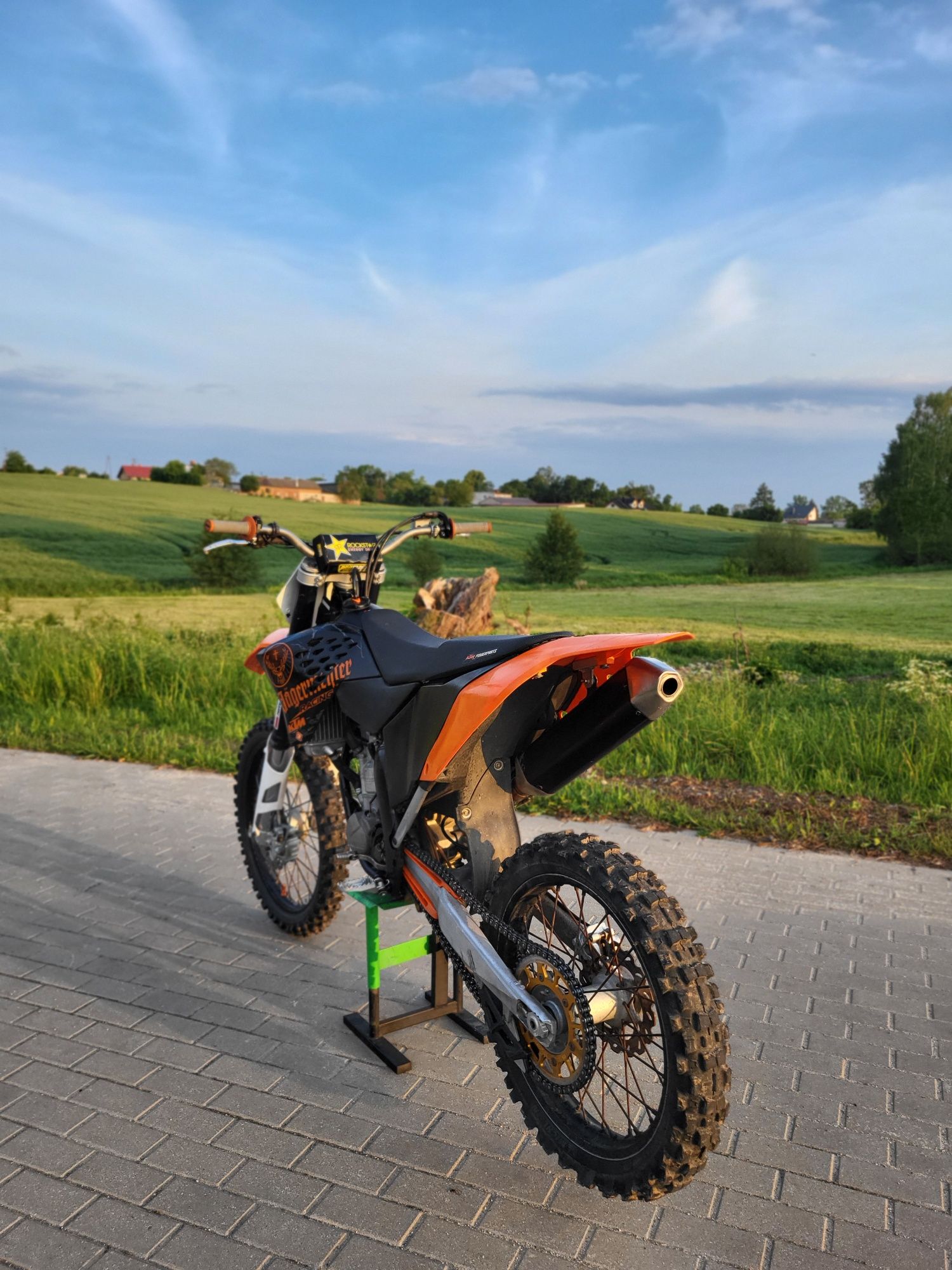 Ktm sxf 250 po remoncie