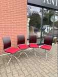 Designerskie Krzesla dunskie vintage obrotowe do jadalni biura