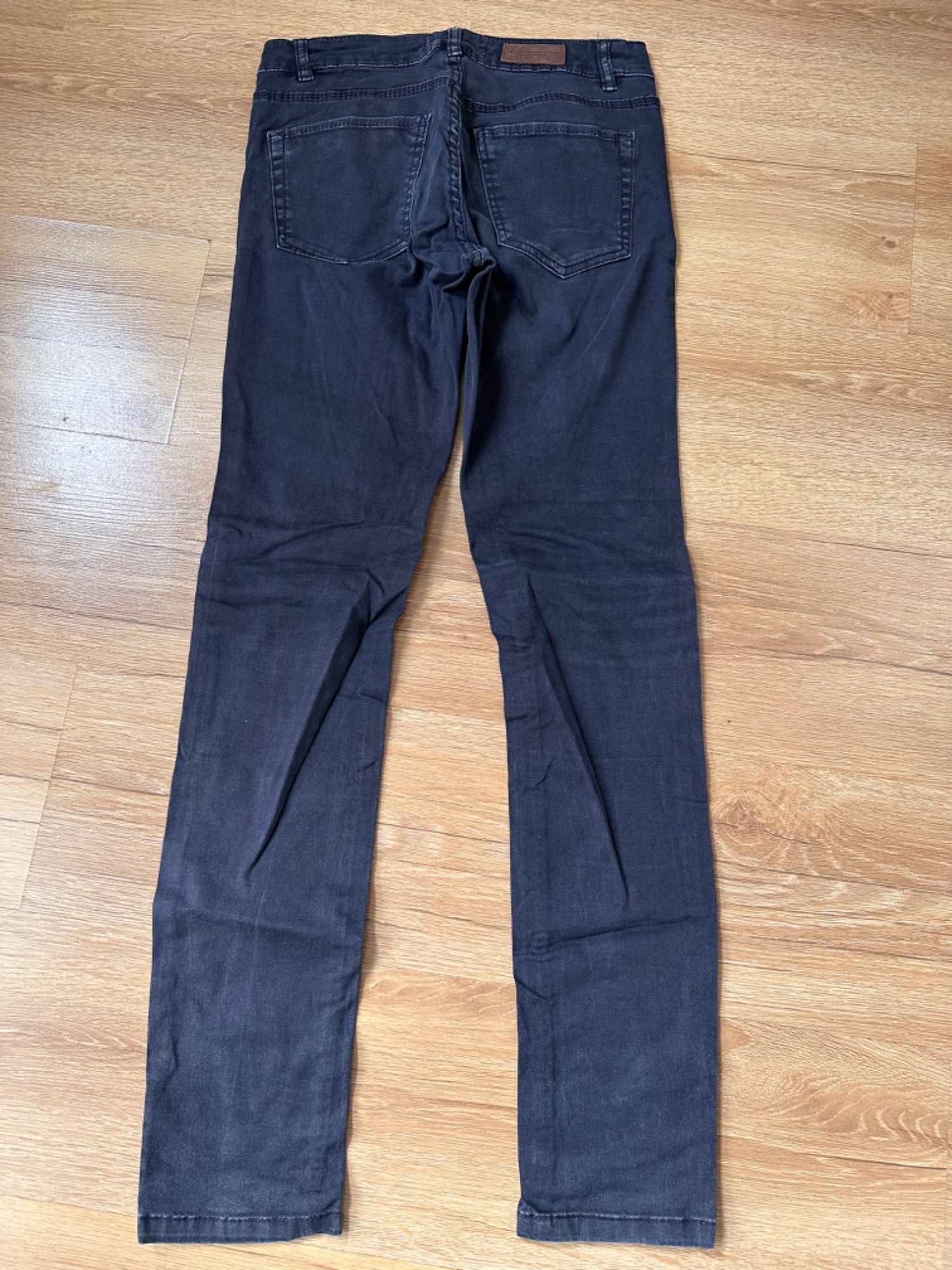 Spodnie Dżinsy proste nogawki H&M 36