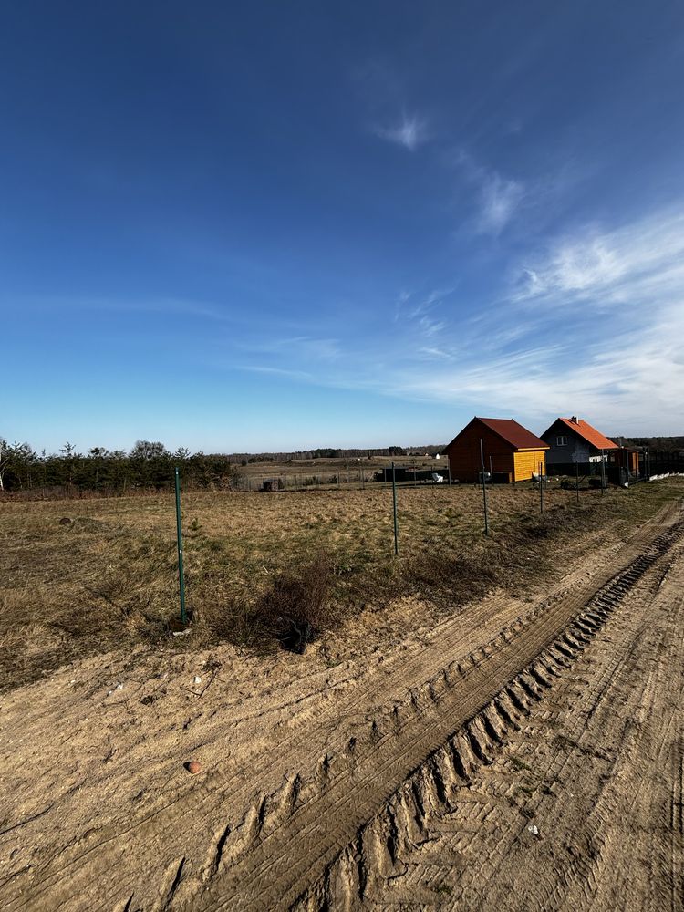 Działka mazury las jezioro