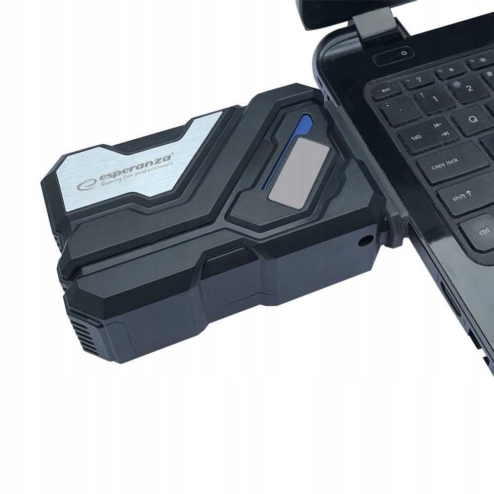 Esperanza wentylator chłodzący gaming do notebooka led usb norte