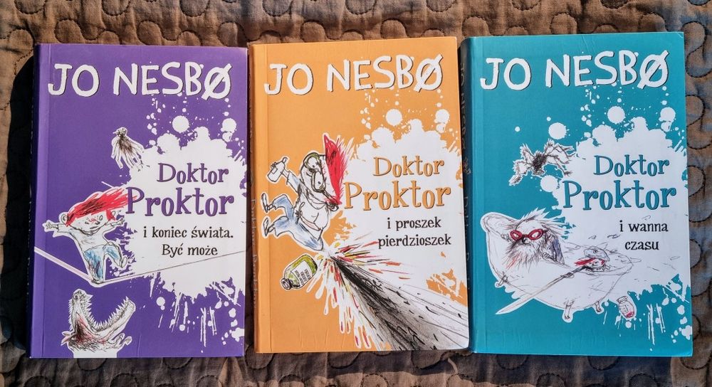 Dr. Prokror Jo Nesbo super ksiazki dla dzieci!