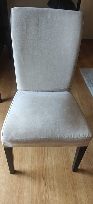 Krzesło Komplet Krzeseł Ikea 6 Sztuk Jak Nowe Transport Wenge Beż!!!