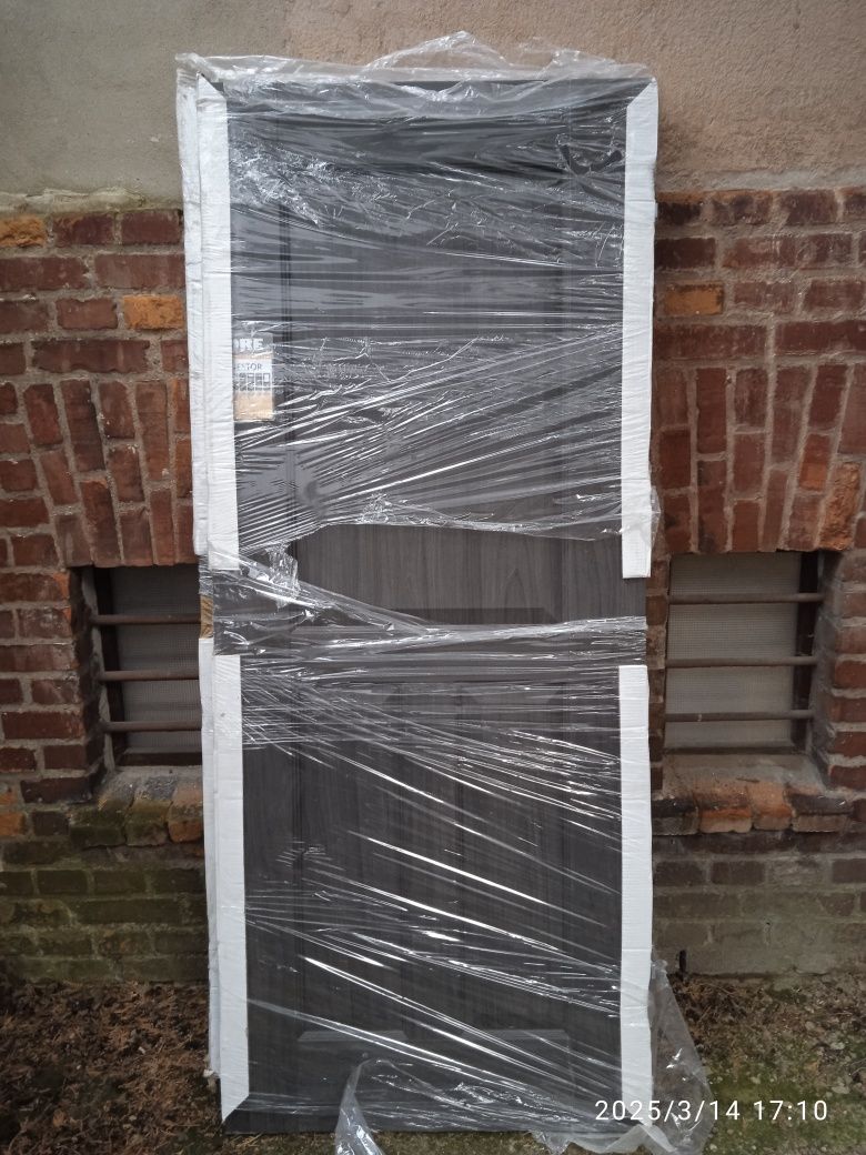 5 Par Nowe Drzwi DRE 200x80 203x84cm zewnątrz+ 2 przesuwne i 1 z szybą