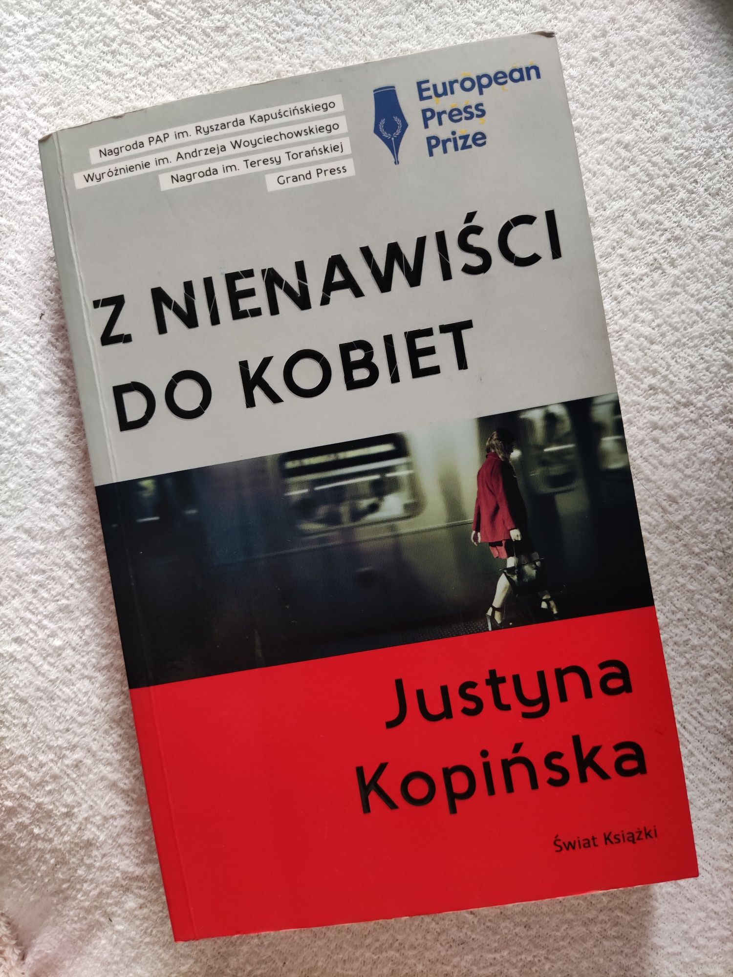 Z nienawiści do kobiet Justyna Kopińska książka kryminał