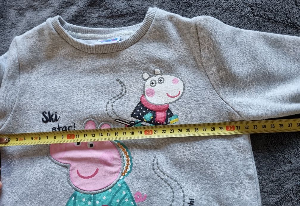 Bluza  Pepa Pig 3-4lata 104cm święta