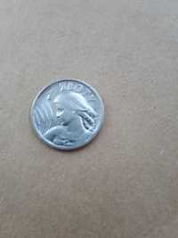 Серебряная  монета  1  злотый   1925  года  ,  Польша