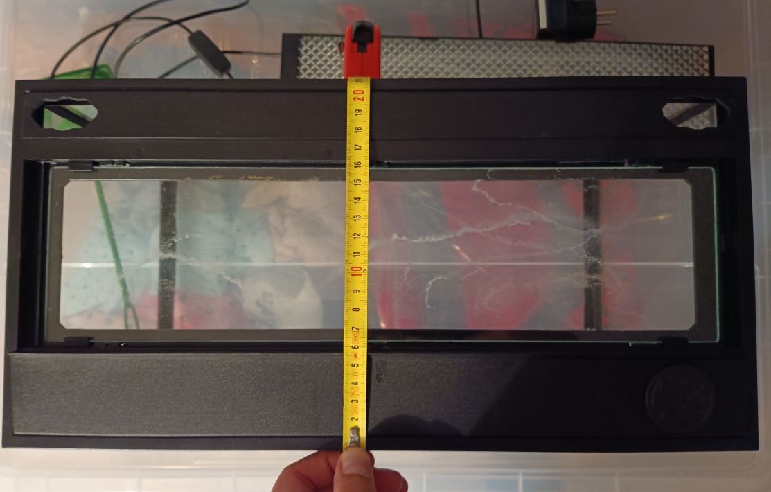 Aquário 25 Litros comprado no Auchan