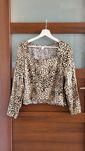 Bluzka satynowa panterka, H&M r. M