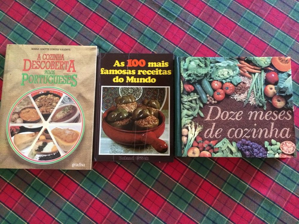 Livros de gastronomia nacional e internacional