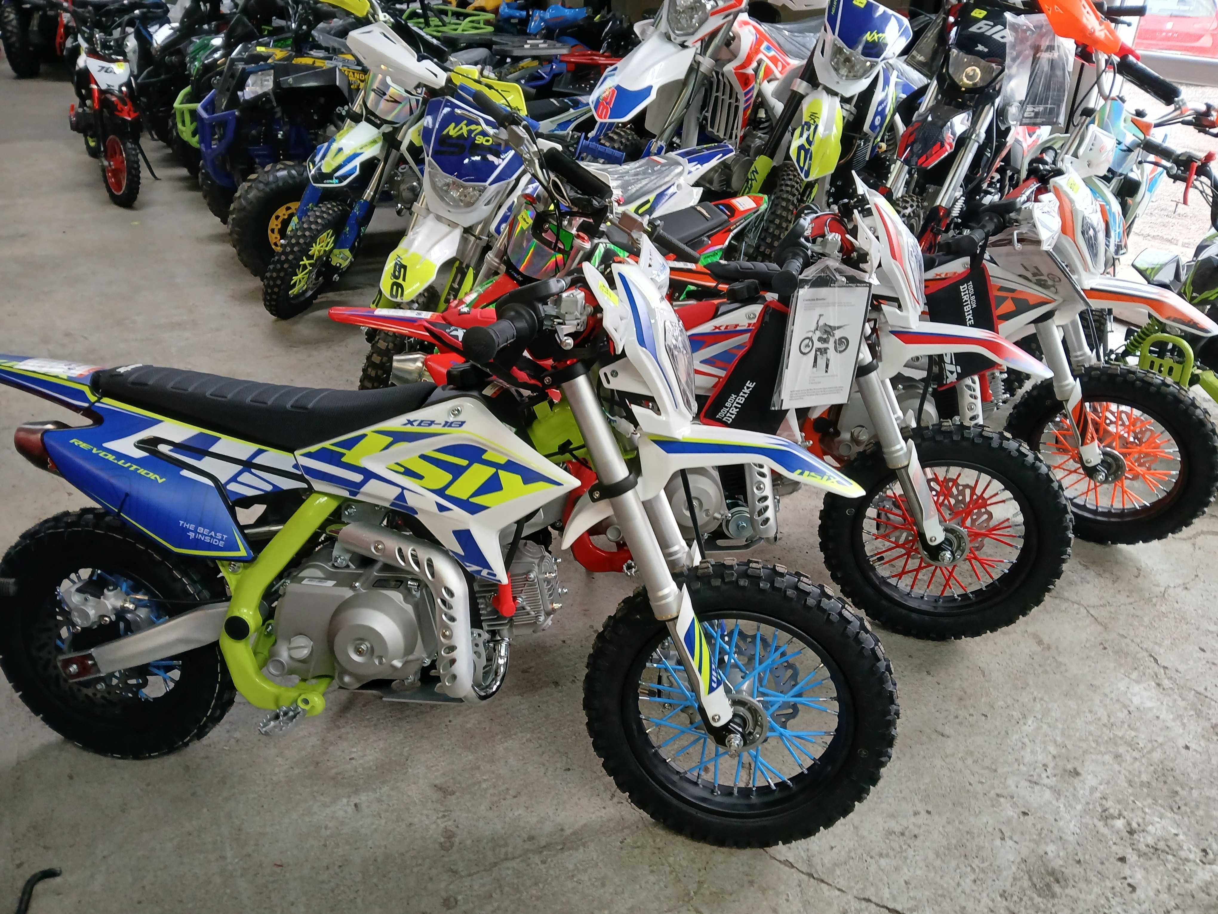Mini Cross ASIX XB-18 70cc 4suw Super Jakość RATY wysyłka 12-10cali
