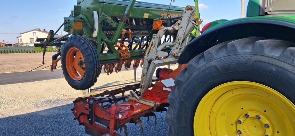 Agregat uprawowo siewny kuhn hr 300 amazone d8