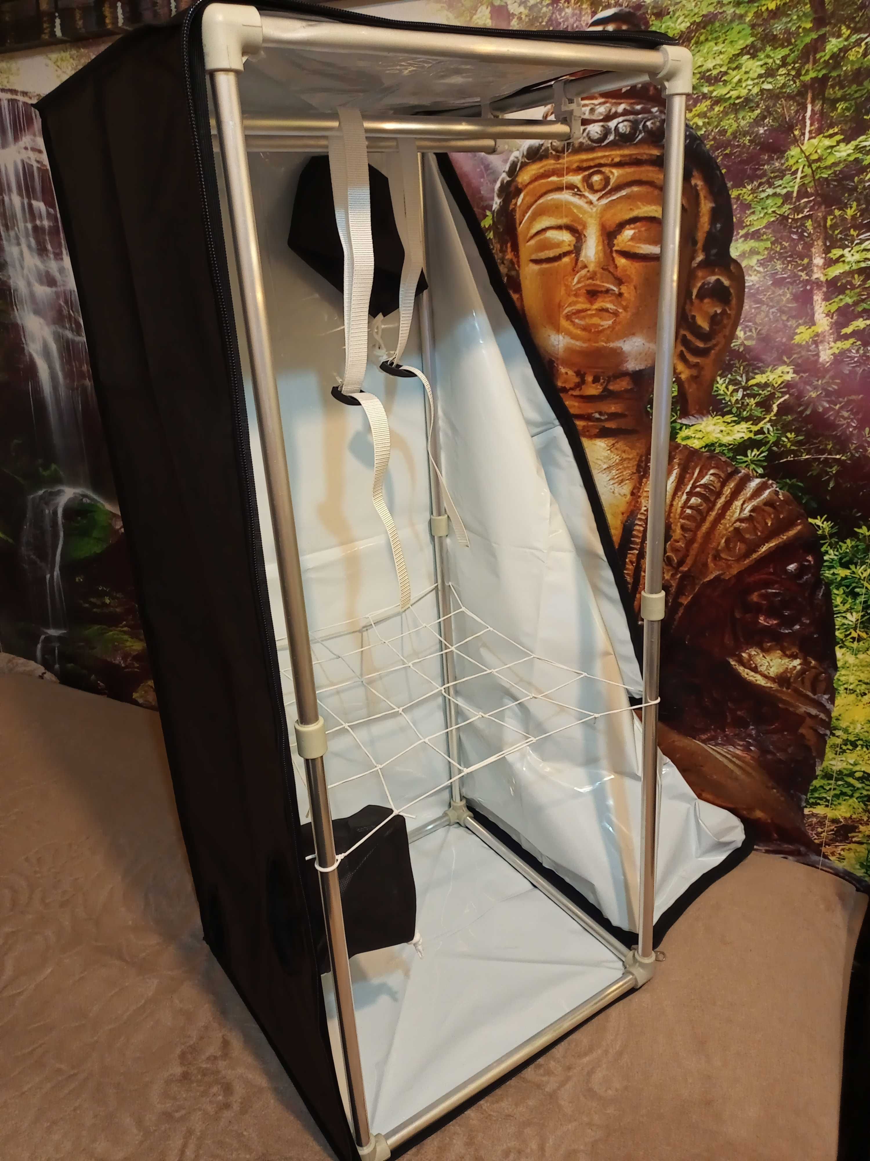 Growbox 50x50x120 mylar tytoń zioła led hps cbd thc szklarnia foliak