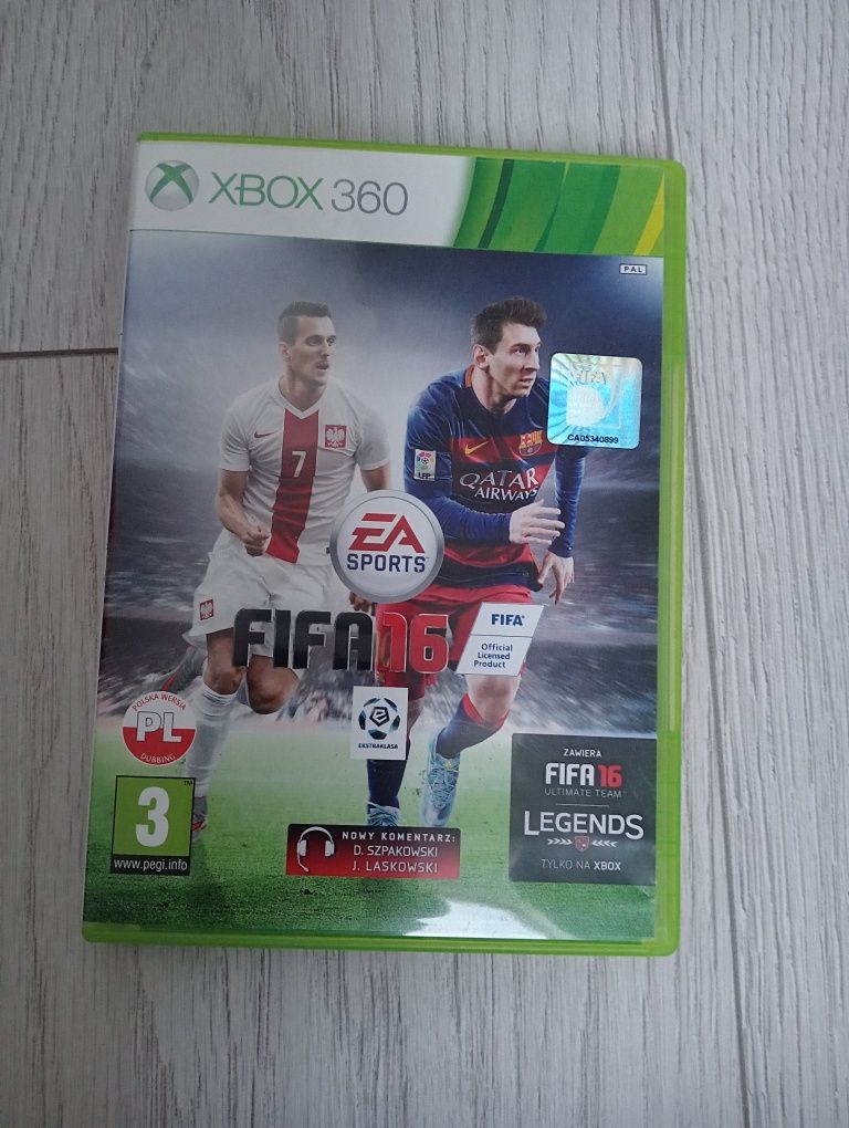 Sprzedam grę FIFA 16 na Xbox 360