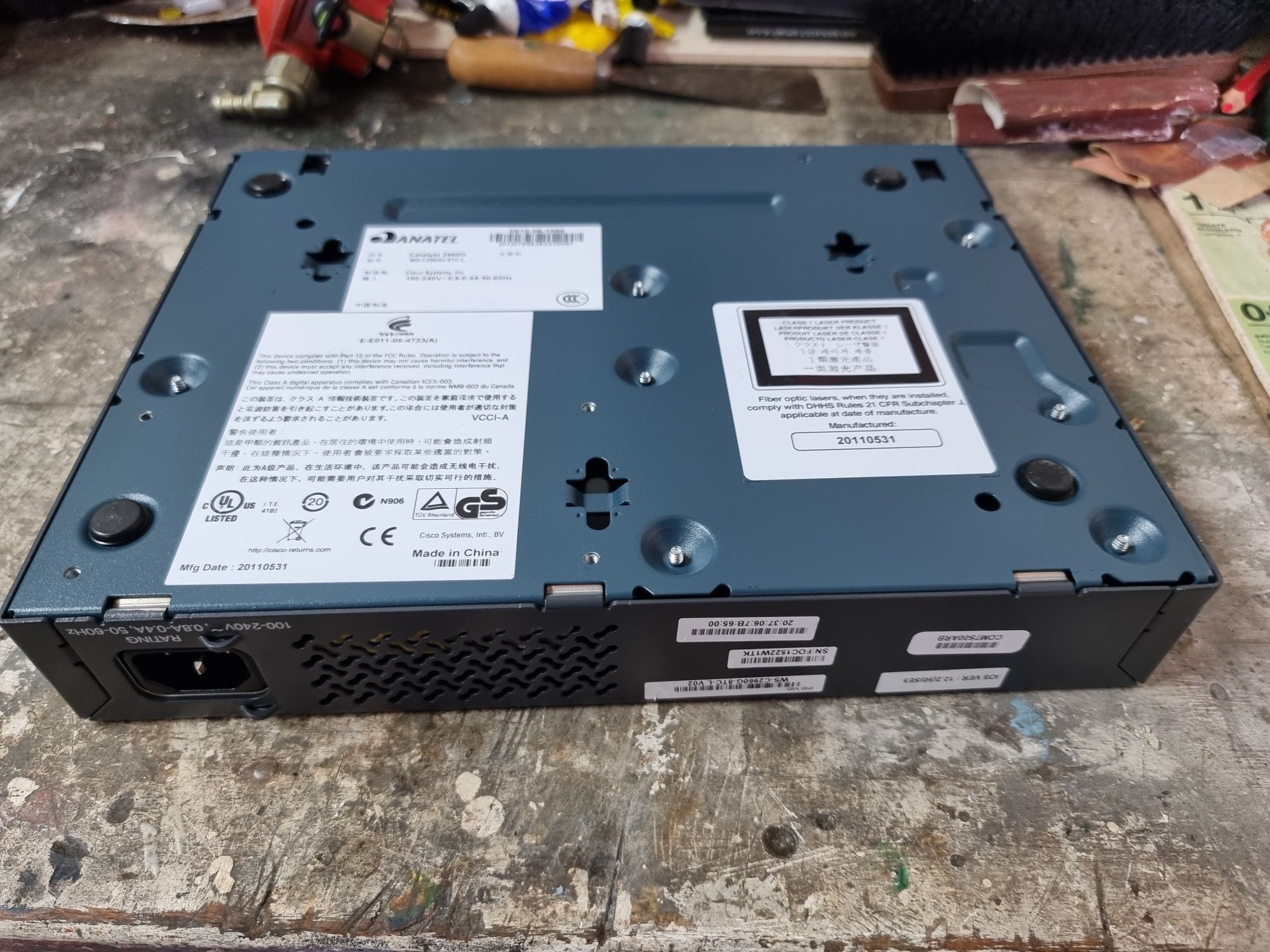 Switch Cisco WS-2960G-8TC-L