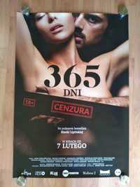 Plakat filmowy 365 dni/Oryginalny plakat kinowy Z 2020 roku.
