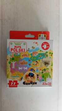 Czu Czu, Mapa Polski puzzle