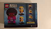 LEGO  40421 BrickHeadz - Belle Bottom, Kevin i Bob Minionki