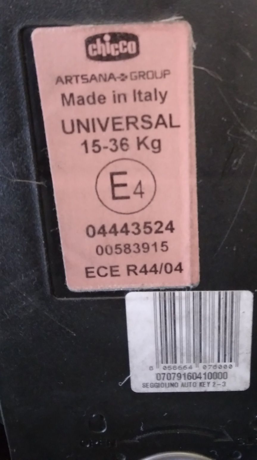 Fotelik 15-36kg chicco