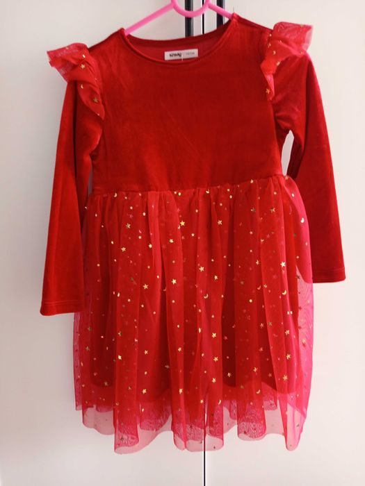 Sukienka dla dziewczynki rozmiar 104/110