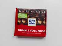 Czekolada Ritter Sport ciemna gorzka 50% z orzechami