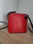 Torebka czerwona Vera Pelle made in italy