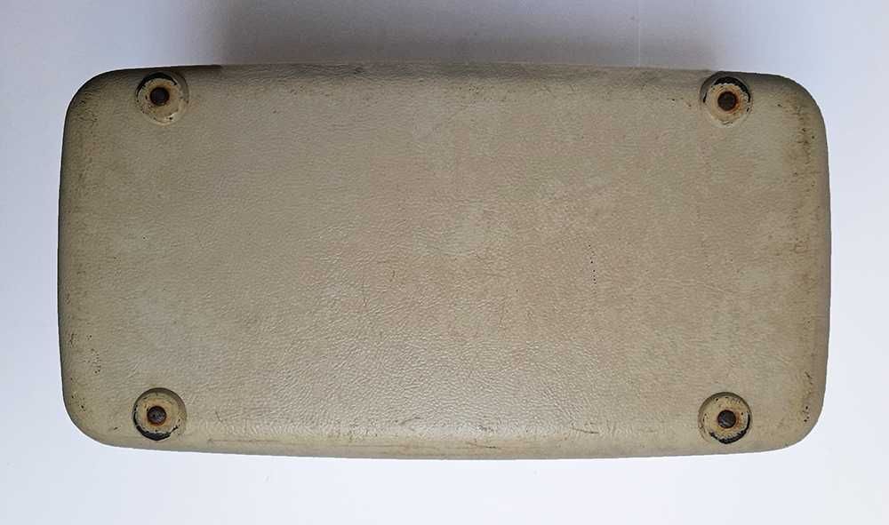 Antigo Baú Necessaire Viagem Branco Vintage Samsonite