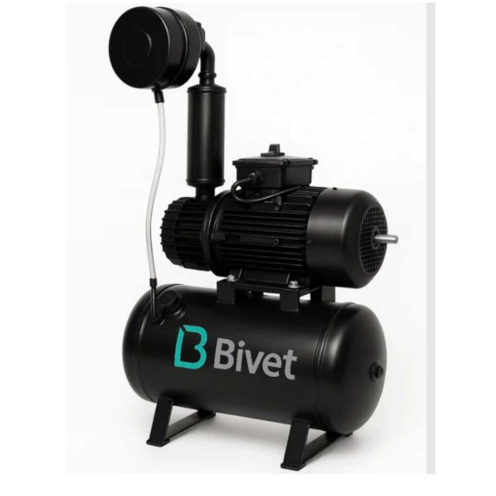 Agregat podciśnienia, pompa próżniowa do dojarki 500 l/min, NOWY