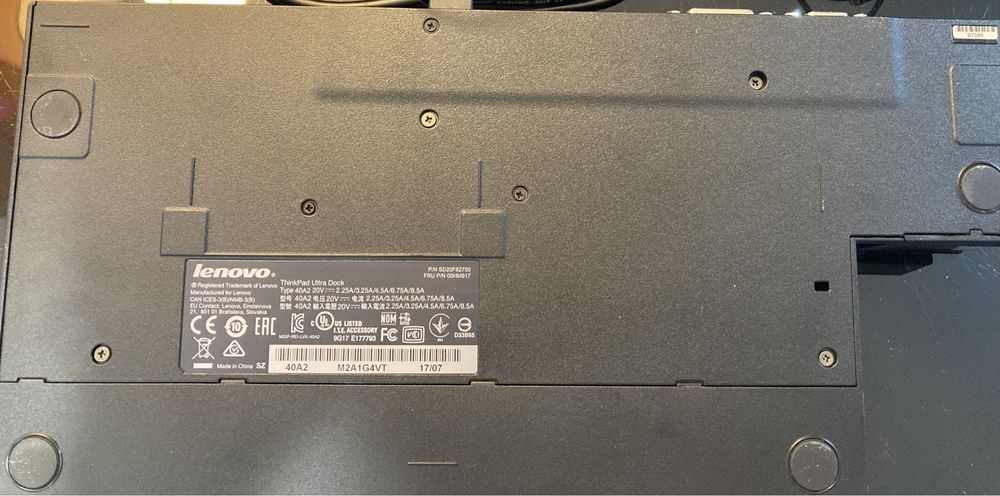 Stacja dokująca Lenovo ThinkPad Dock 40A2