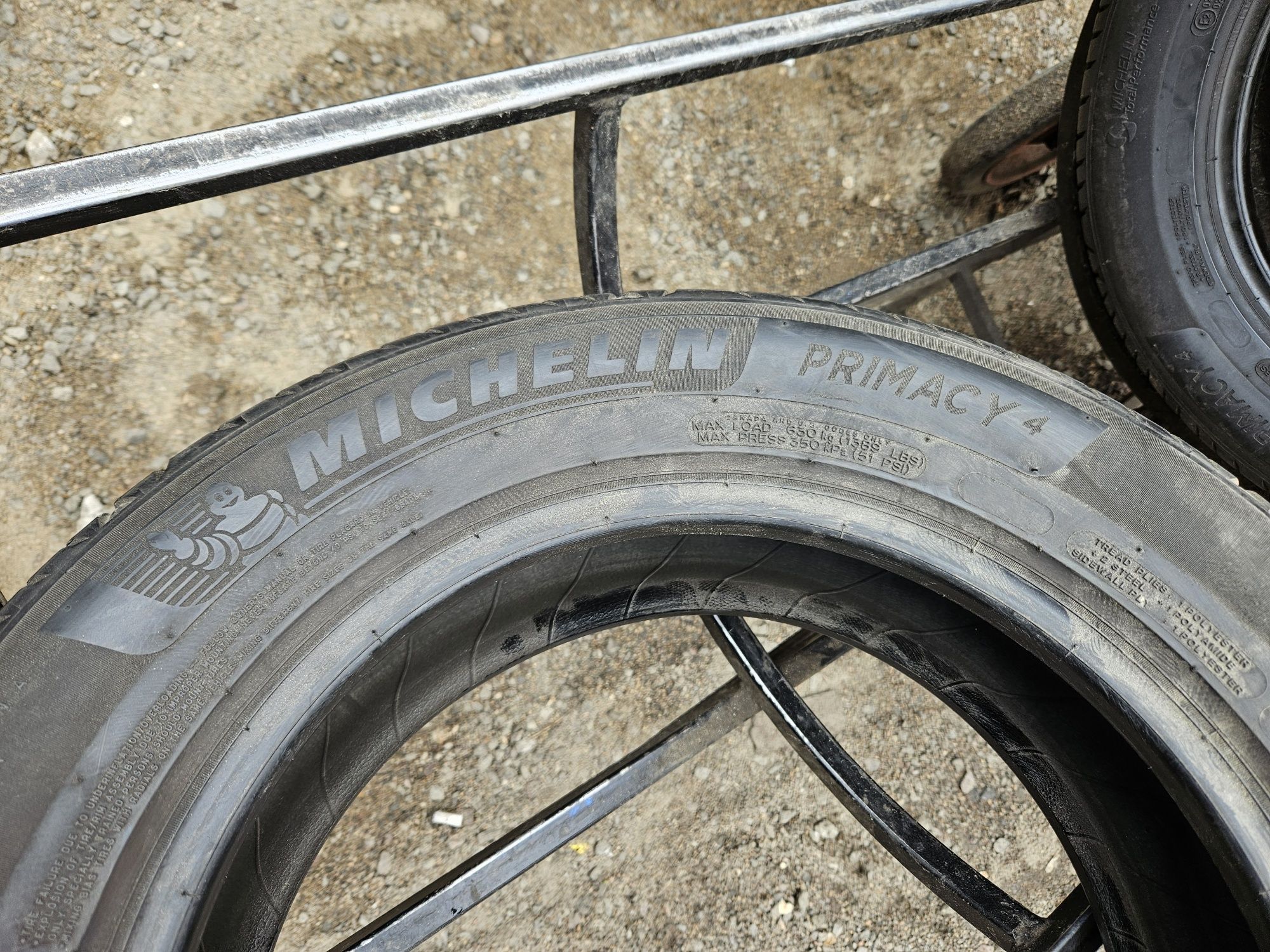 Шины БУ 205 60 R 16 Michelin primacy 4 комплект лето
