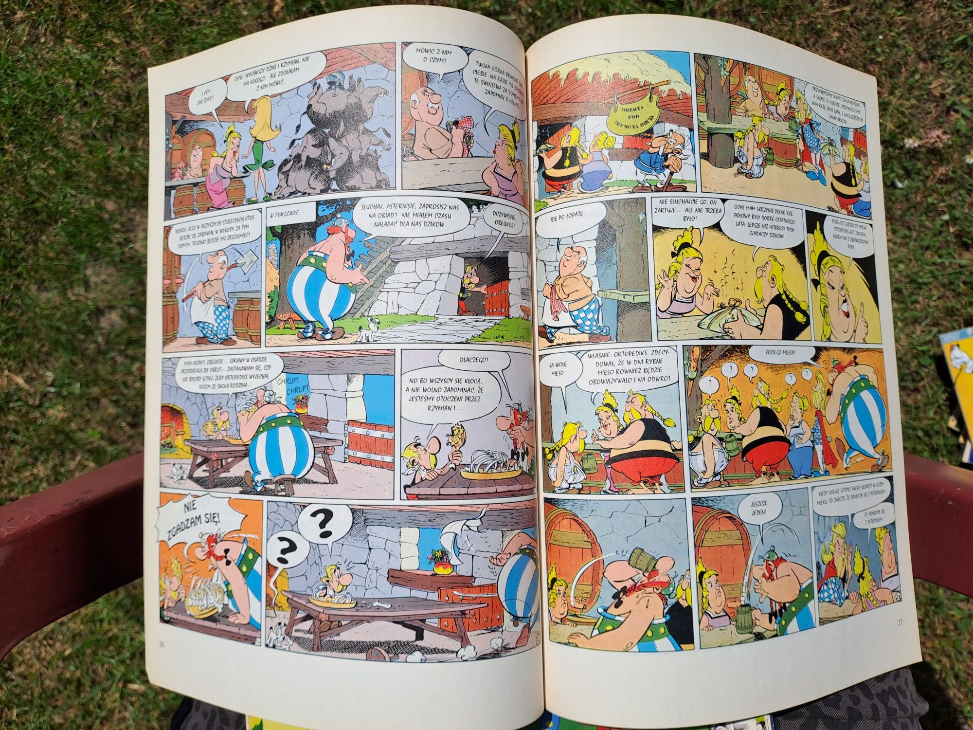 Asterix I Obelix Podarunek Cezara album 21