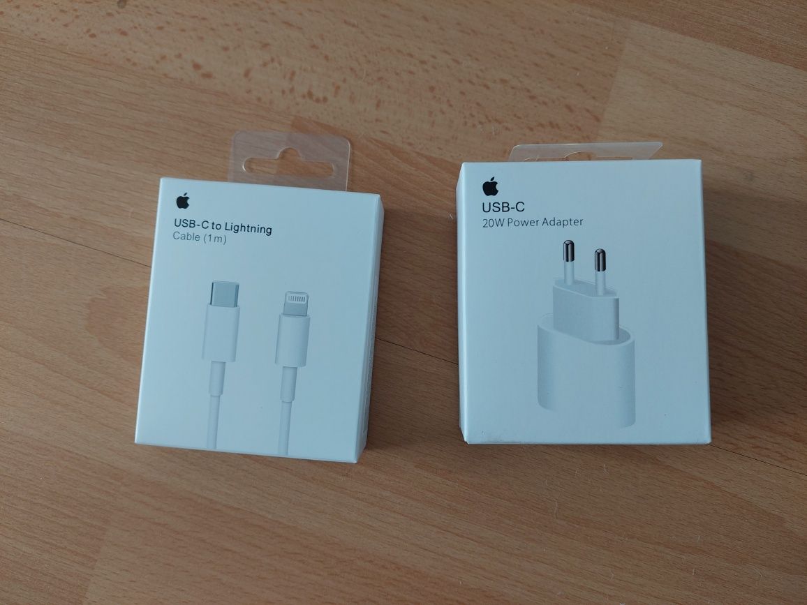 USB-C 20W Power Adapter Kabel USB-C to Lightning do iPhone NOWE