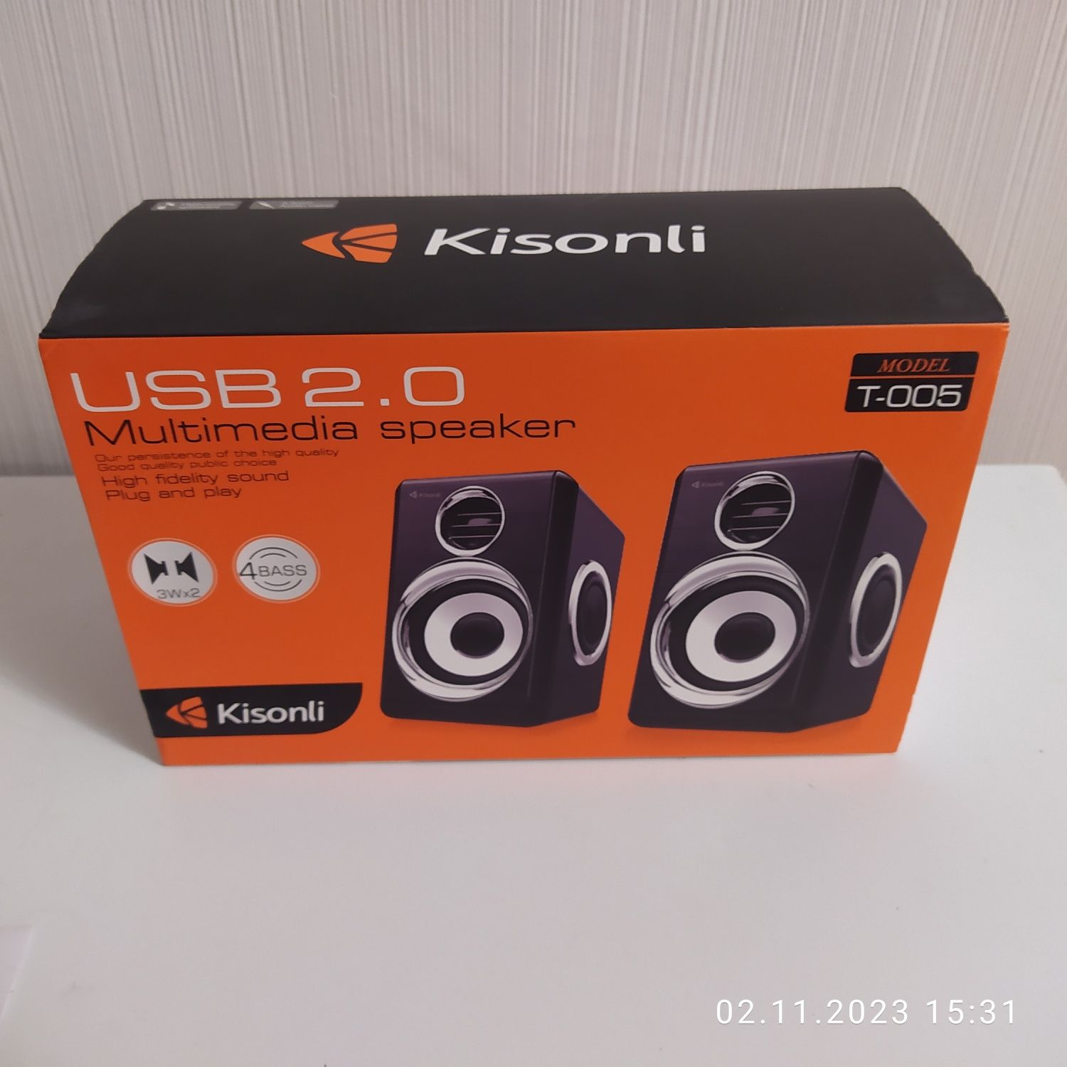 Компютерні колонки Kisonli T-005. Нові. 
OLX доставка або передоплата.