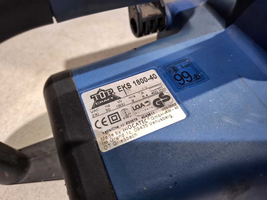 Elektryczna Piła Łańcuchowa Top-Craft EKS 1800-40' 1800W