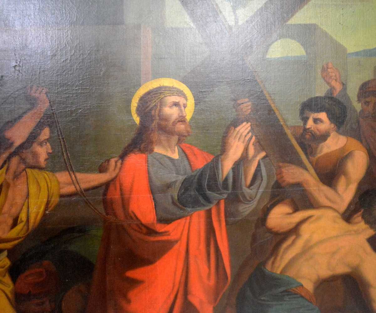 Obraz Religijny Antyk 180 cm na 130 cm/Meble Stylowe Grodzisk Maz