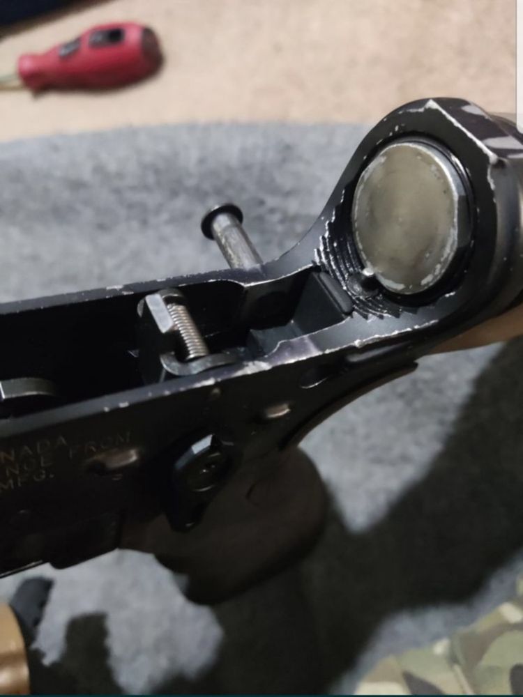 Усувач люфта ресиверу заглушка дтк та антабка AR15