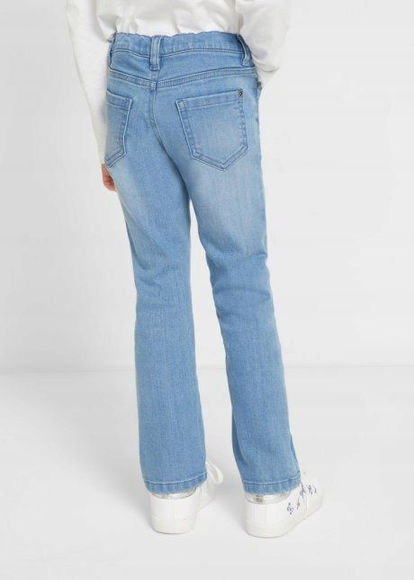 B.P.C spodnie jeansowe dziewczęce bootcut r.116
